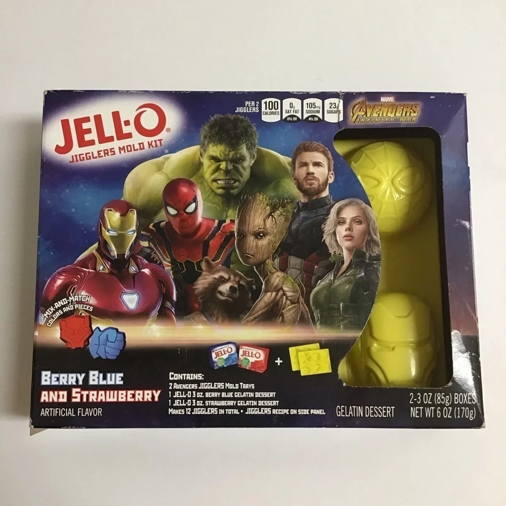 Marvel avengers jello